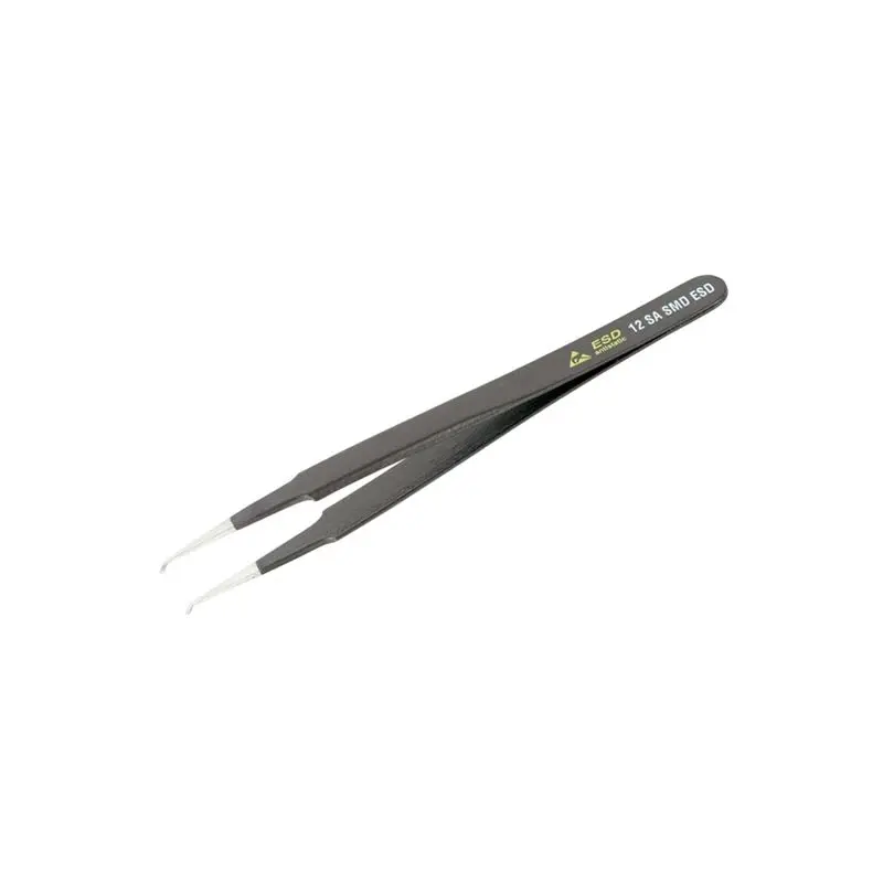 Wiha ESD Safe Tweezers 12 SA SMD  - 120mm