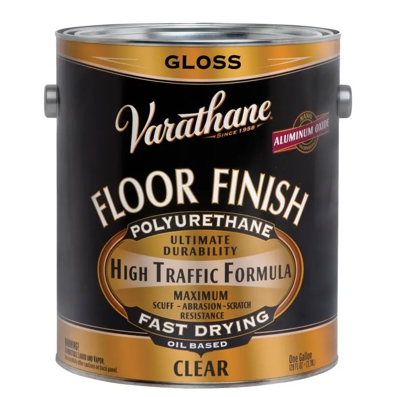 Varathane 130031 Floor Finish Paint, Gloss, Liquid, Crystal Clear, 1 gal, Can