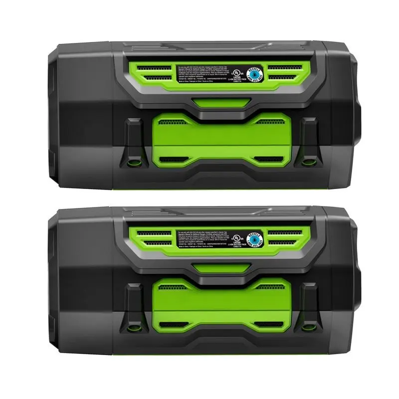 EGO BA2800T-2 POWER  5.0 AMP HOUR BATTERY WITH FUEL GAUGE - 2 PACK
