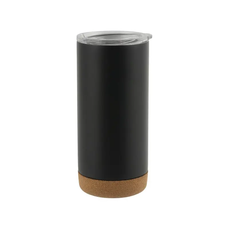 RASTATT - Giftology Insulated Mug / Tumbler with Cork Base - Black