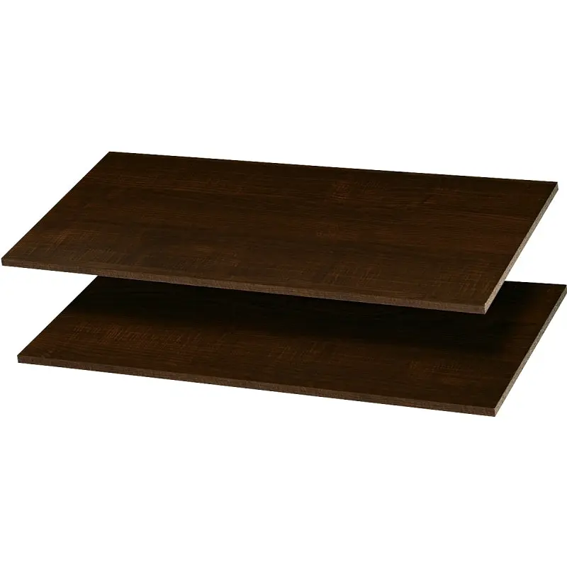 Easy Track RS1436-T Adjustable Shelf, 14 in L, 34-7/8 in W, Wood