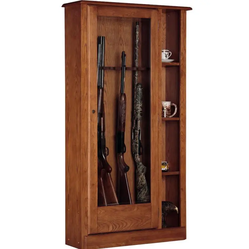 5.51 cu. ft. 10 Gun Cabinet and Curio