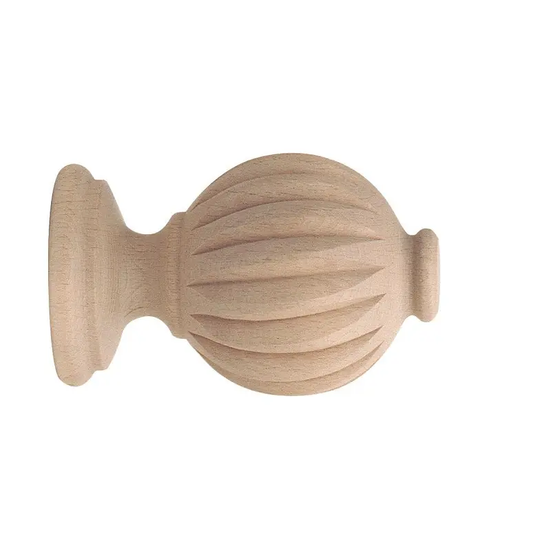 Forest Porto Finial Fluted Ball B 2"