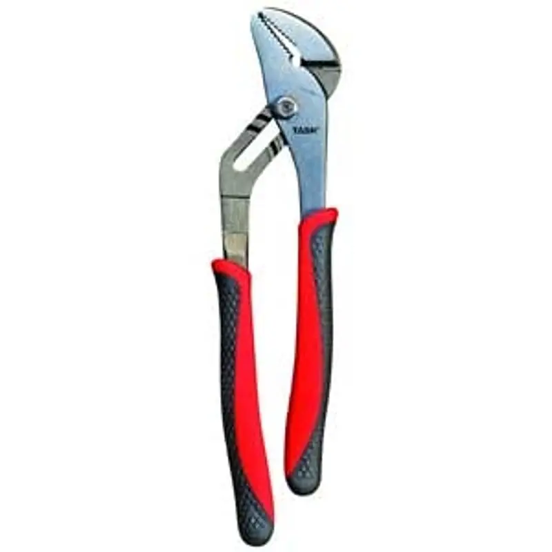 TASK T25344 Groove Joint Plier, 12 in OAL, Soft Touch Grip Handle