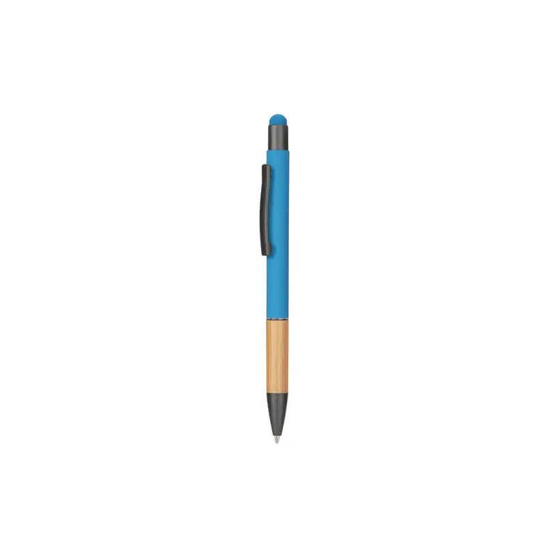 AYTOS - Metal Stylus Pen with Bamboo Grip - Blue