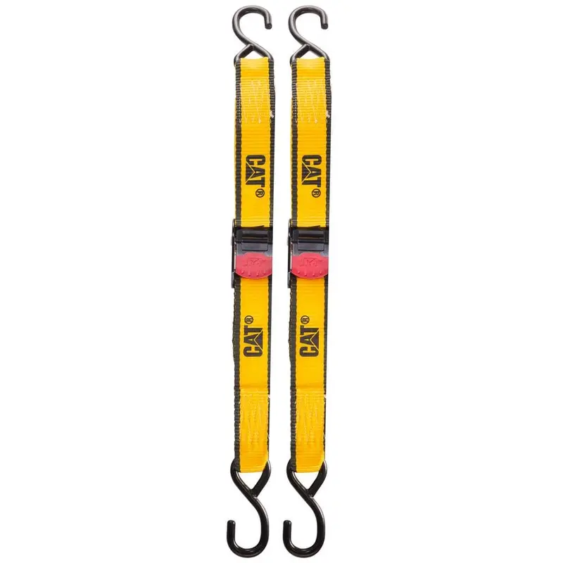 12 ft. x 1.5 in. 500 lbs. Cambuckle Tie-Down Straps (2-Pack)