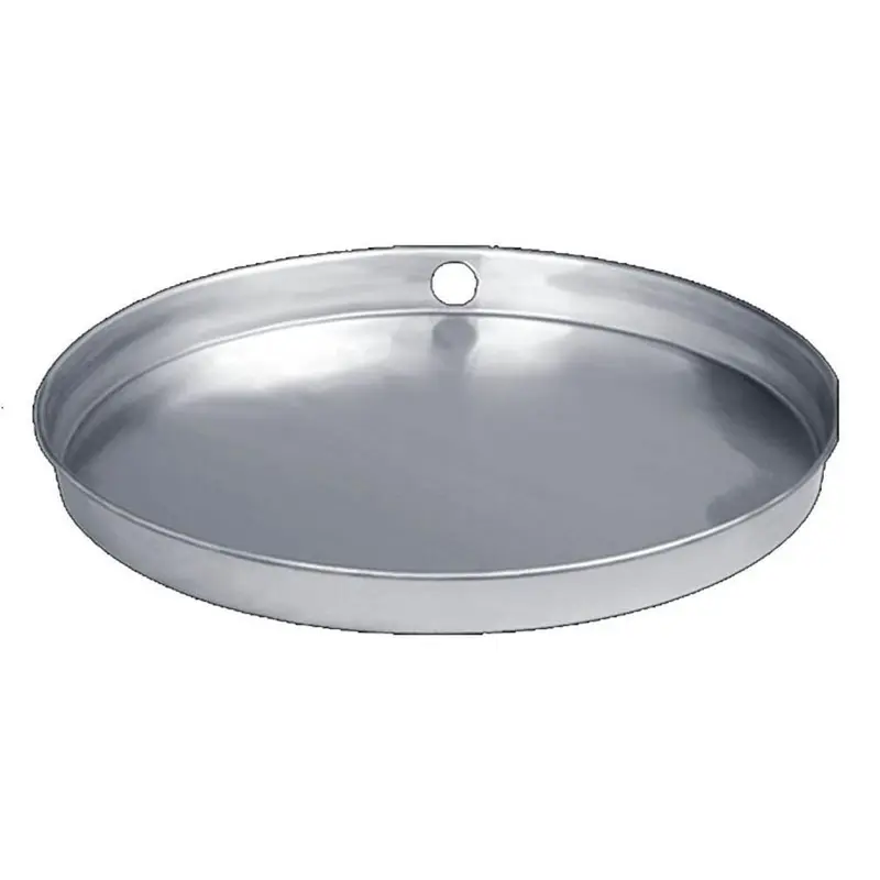 24 in. Aluminum Water Heater Pan with PVC Drain Connection (Case of 10)1.68 / case