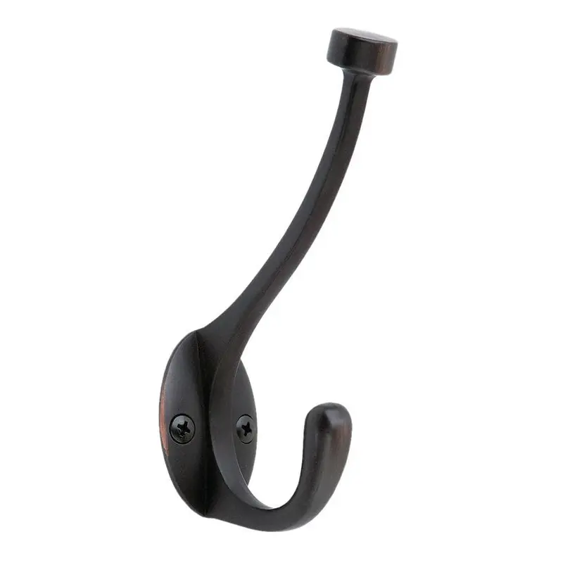 25 lb. Oil-Rubbed Bronze Pilltop Double Coat and Hat HookOil-Rubbed Bronze / 0.288 / 1