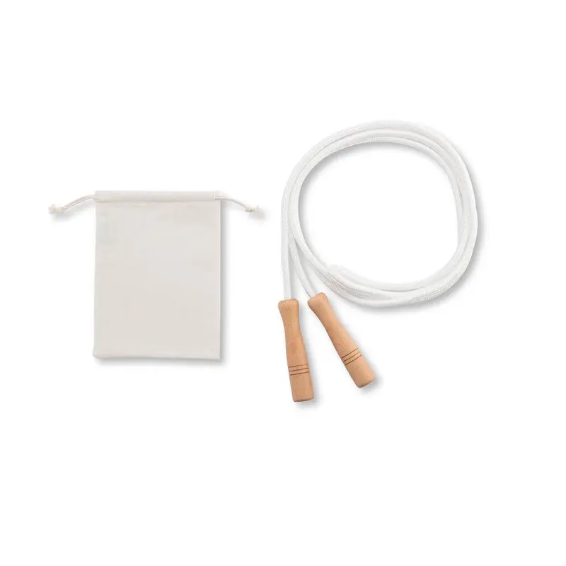 XANTHI - Cotton Jumping Rope in a Cotton Pouch