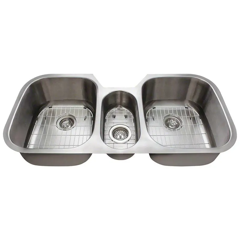All-in-One Undermount Stainless Steel 43 in. Triple Bowl Kitchen Sink31.25 / each