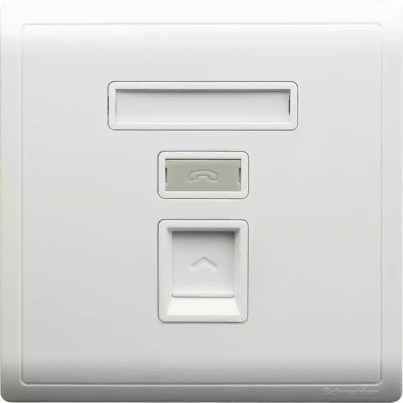 Schneider 1G RJ45 Data Socket Wine Gold