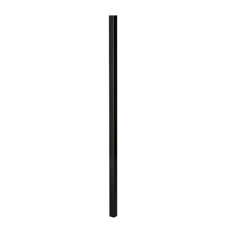 32 in. x 0.75 in. Aluminum Black Square Baluster (15-Pack)Bronze / 1 / 32 in