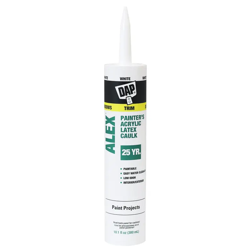 Dap Alex Painters Acrylic Latex Caulk10.1 FL OZ / White