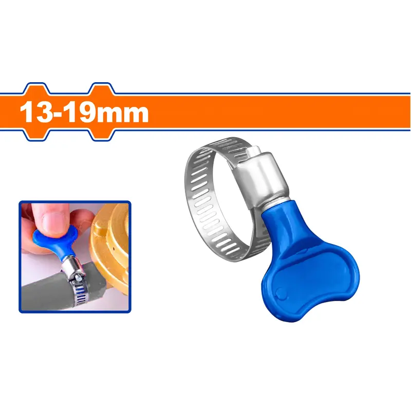 Wadfow WHU3903 Worm Clamp 13x19 mm