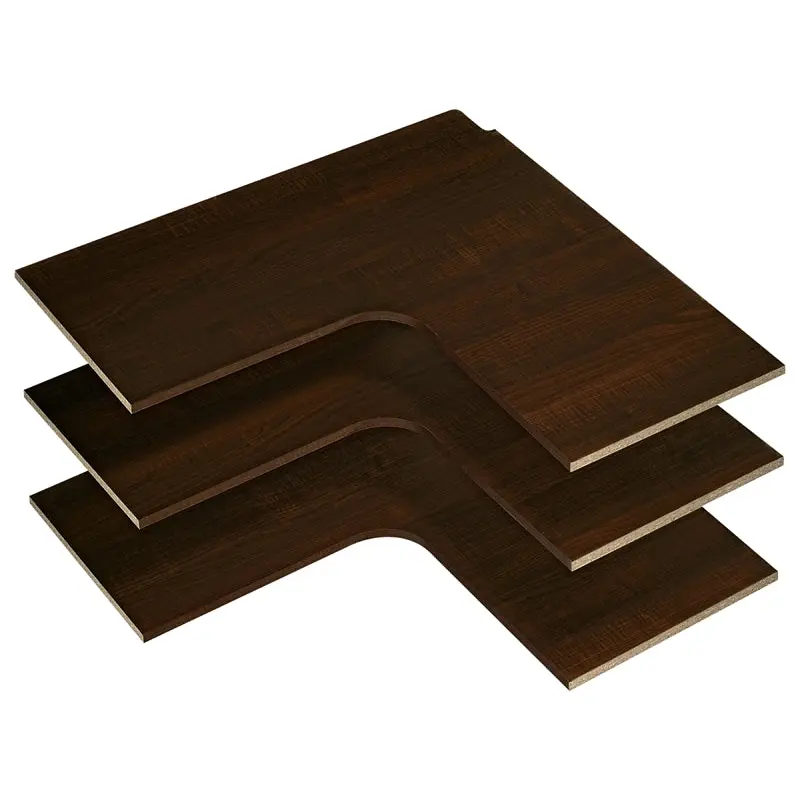 Easy Track RS3003-T Corner Shelf, 14 in L, 29-7/8 in W