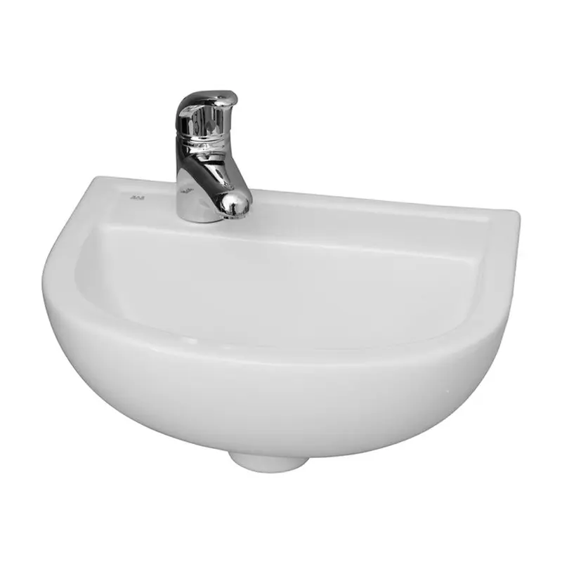 Barclay Products Compact 15 in. Wall-Mounted Bathroom Sink in White25 / each