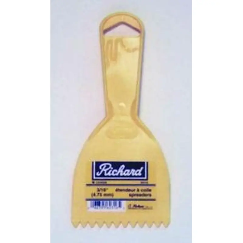 Richard 60013 Adhesive Spreader, Plastic Blade