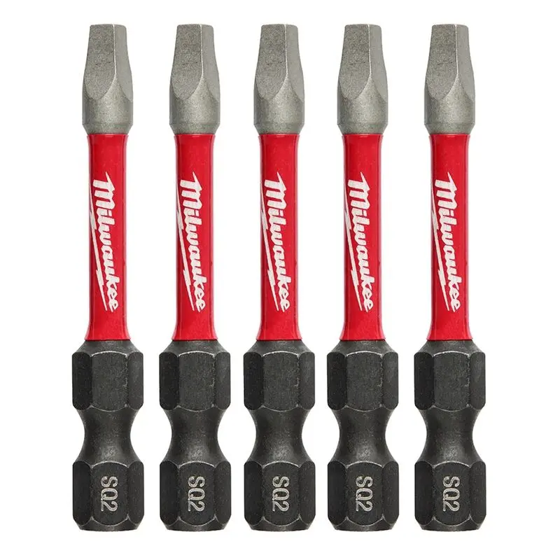 48-32-4606 SHOCKWAVE 2 in. Impact Square Recess #2 Power Bits