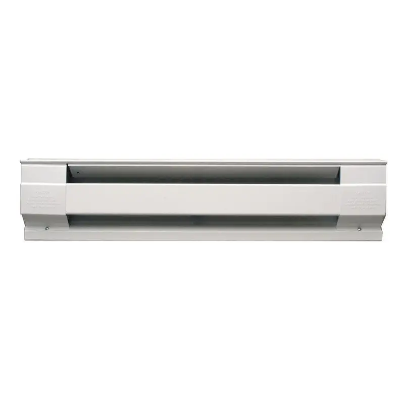 96 in. 2,000/2,500-Watt 240-Volt Electric Baseboard Heater in WhiteWhite / 21.0
