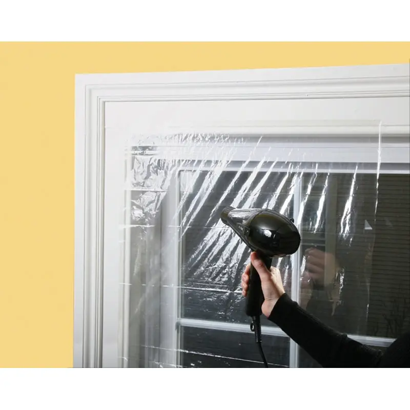 Frost King V76H Indoor Shrink Patio Door Kit, 84 in W, 110 in L, Plastic