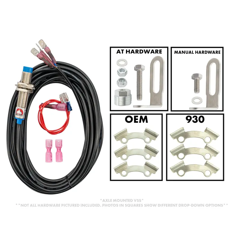 Vehicle Speed Sensor Kit (Axle Mounted)Automatic Transmission / OEM CV Joints