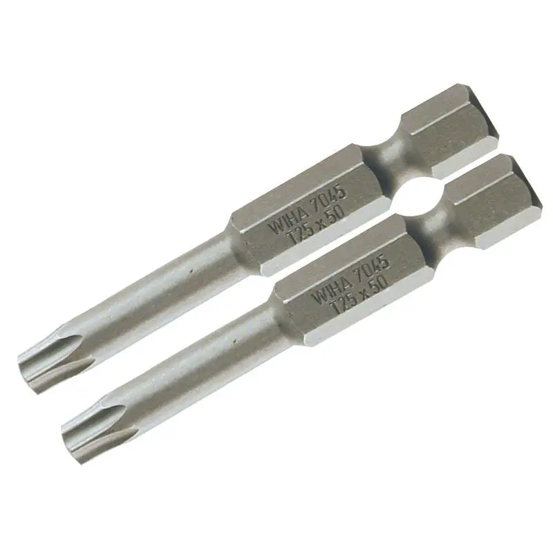 Wiha Torx Power Bit T3x50mm Pack of 2 Bits