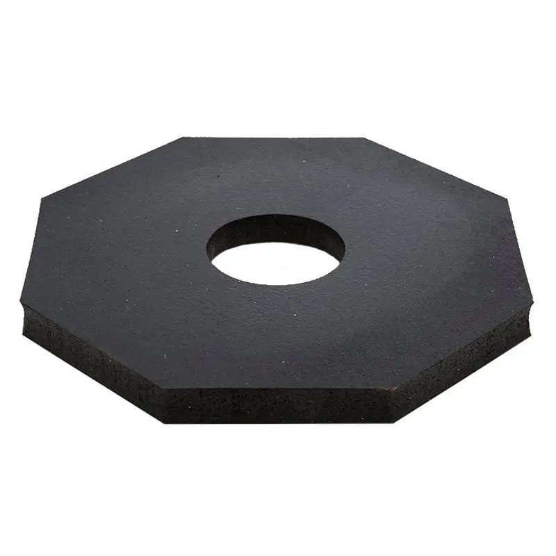JBC BV12 Delineator Base, Rubber, Black