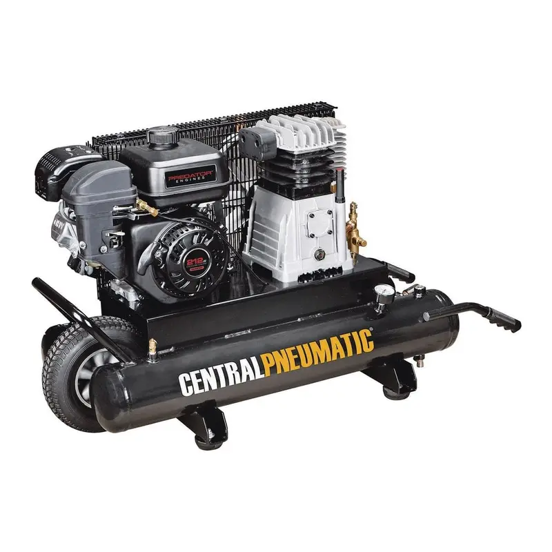 9 gallon 212cc 135 PSI Wheelbarrow Air Compressor EPA III
