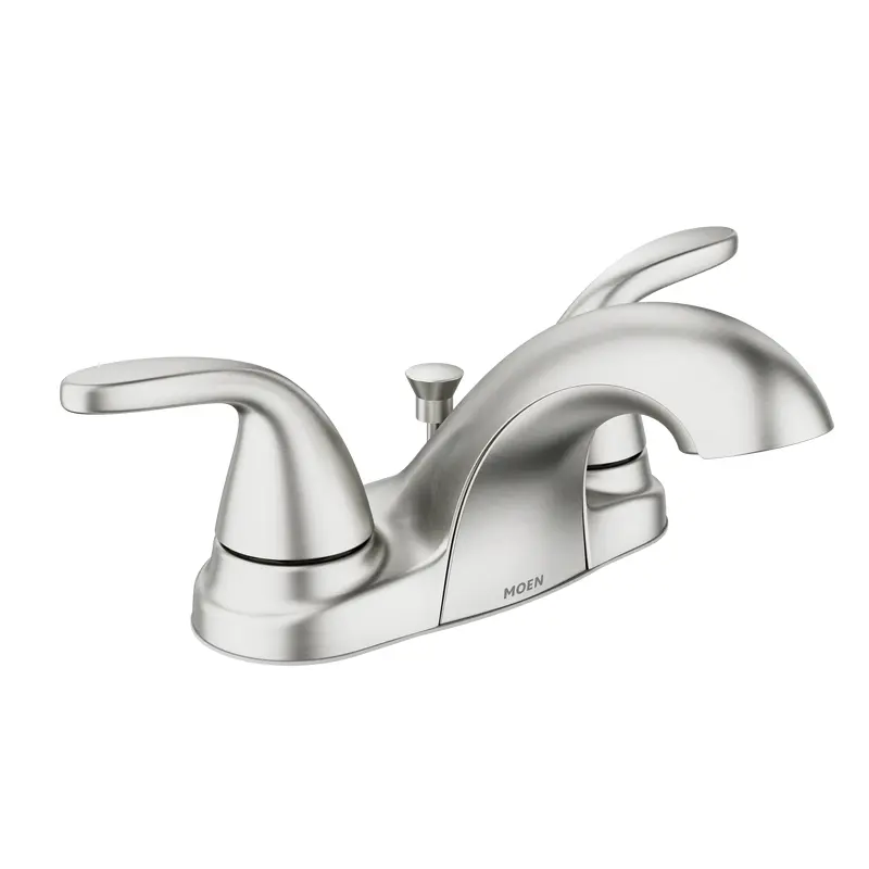Adler Two-handle Centerset Bathroom Sink FaucetChrome