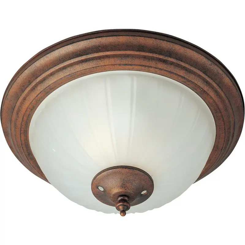 Basic-Max 2-Light Satin Nickel Ceiling Fan Bowl Light Kiteach
