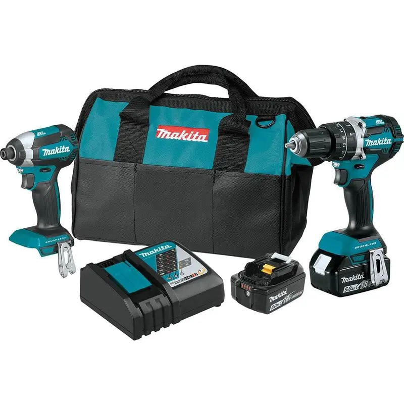 Makita XT335S 18V LXT Lithium-Ion Brushless Cordless 3-Pc. Combo Kit (3.0Ah)