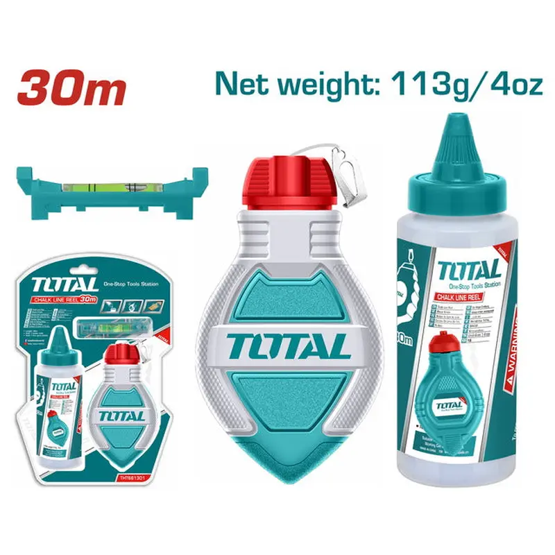 TOTAL CHALK LINE REEL 30m (THT661301)
