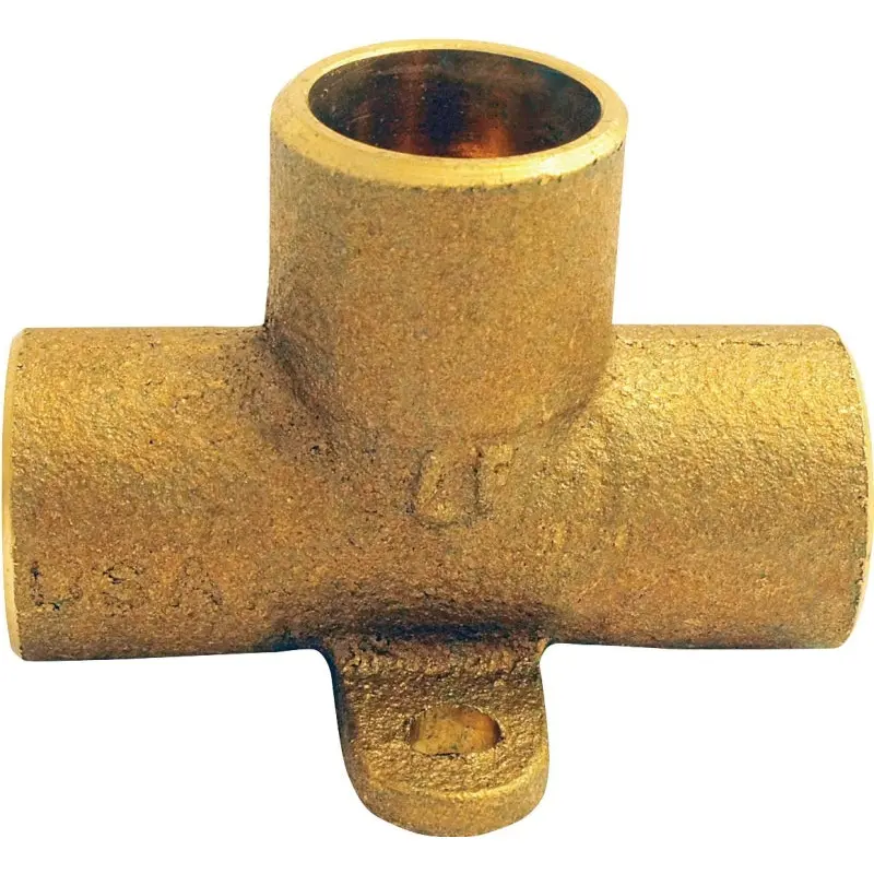 Elkhart Products 10156950 Pipe Tee, 1/2 in, Sweat, Copper