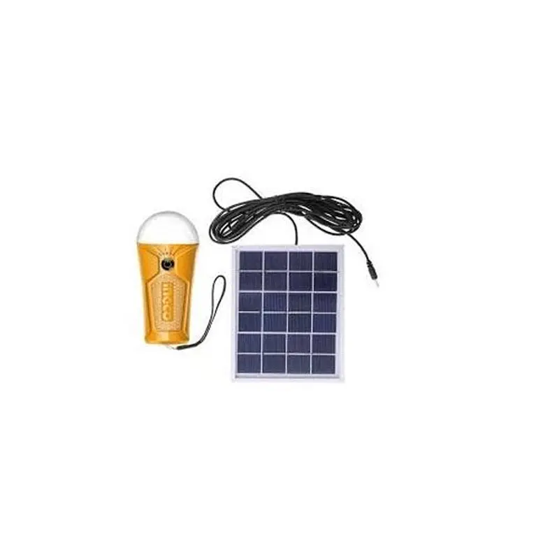 Solar Panel With LED Lamp Set