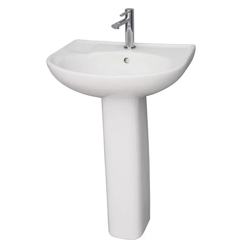 Barclay Products Cynthia 520 Pedestal Combo Bathroom Sink in White70 / each