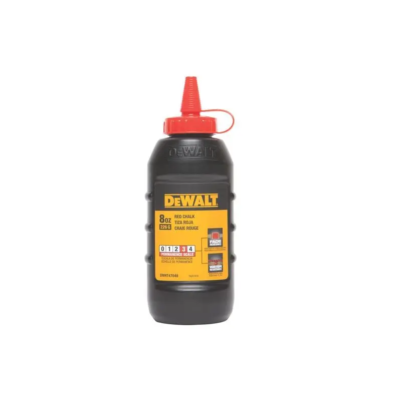 DEWALT DWHT47048L 8 oz Chalk - Red