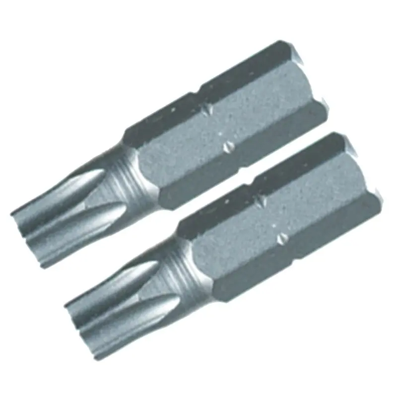 Wiha Security Torx Insert Bit 5/16 T40s Pack of 2 Bits
