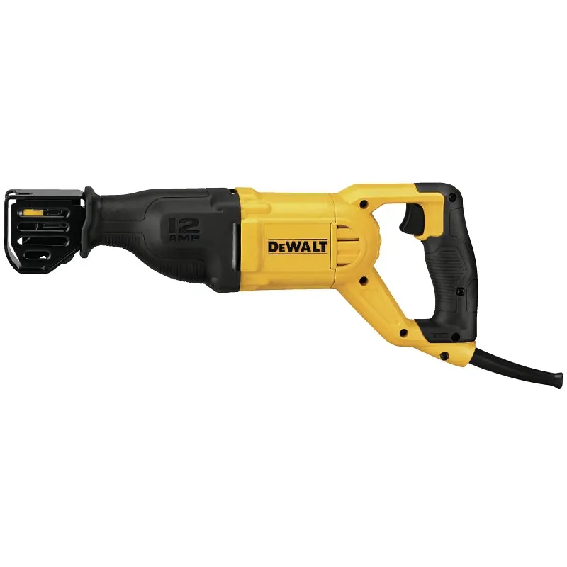 DeWALT DWE305 Reciprocating Saw, 12 A, 17-1/2 in L Blade, 1-1/8 in L Stroke, 2900 spm