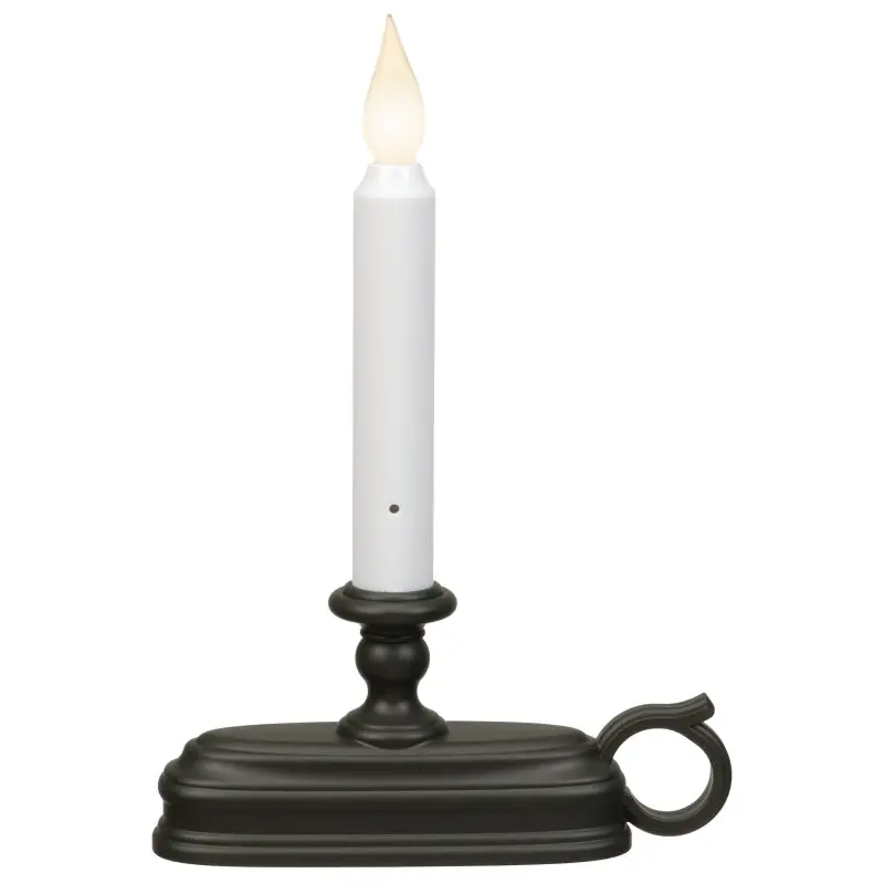 Xodus Innovations FPC1325A Candle, C Alkaline Battery, LED Bulb, Aged Bronze Holder