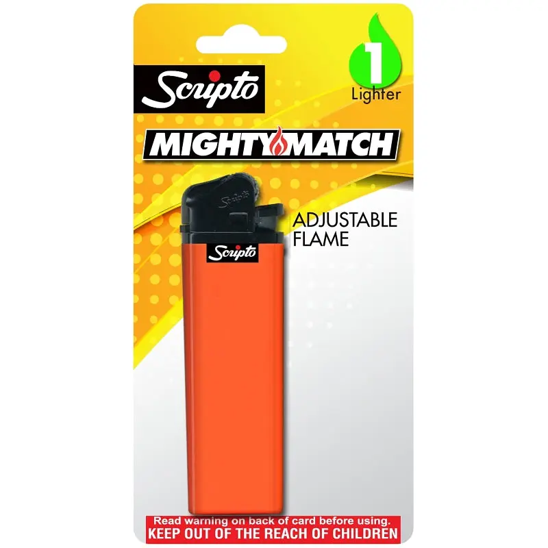 Scripto BWM13L-1/CS-MM Pocket Lighter, Blue/Gold/Green/Red/Silver