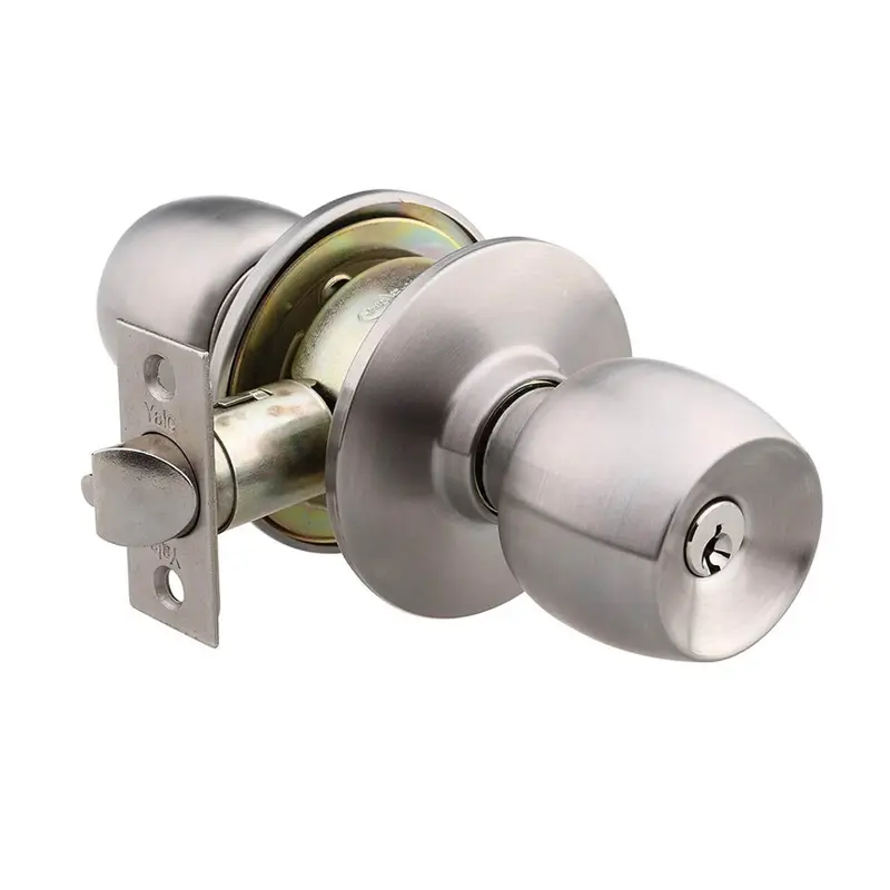Nickel Cylindrical knobset