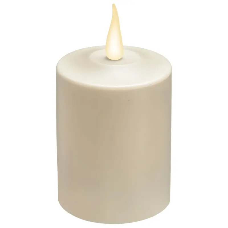 Xodus Innovations FPC1584 Candle, Clear Candle, D Alkaline Battery, LED Bulb