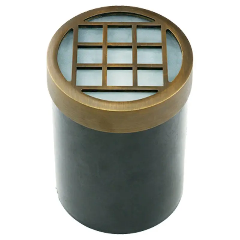 1-Light Antique Bronze Die Cast Brass Well Light3.0 / each
