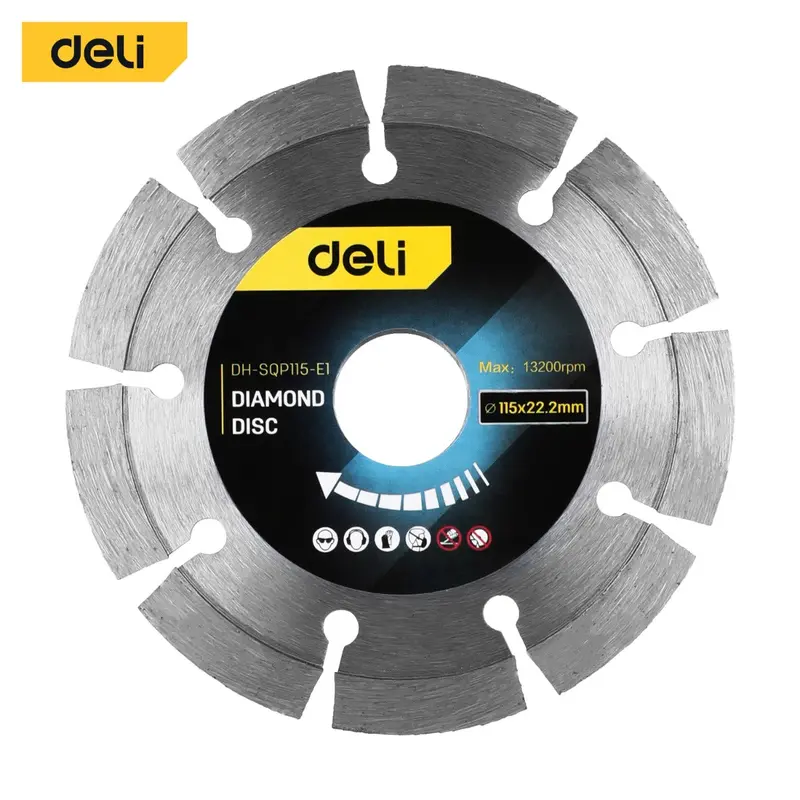 Deli Tools Diamond Disc 115mmx22.2mm | EDH-SQP115-E1