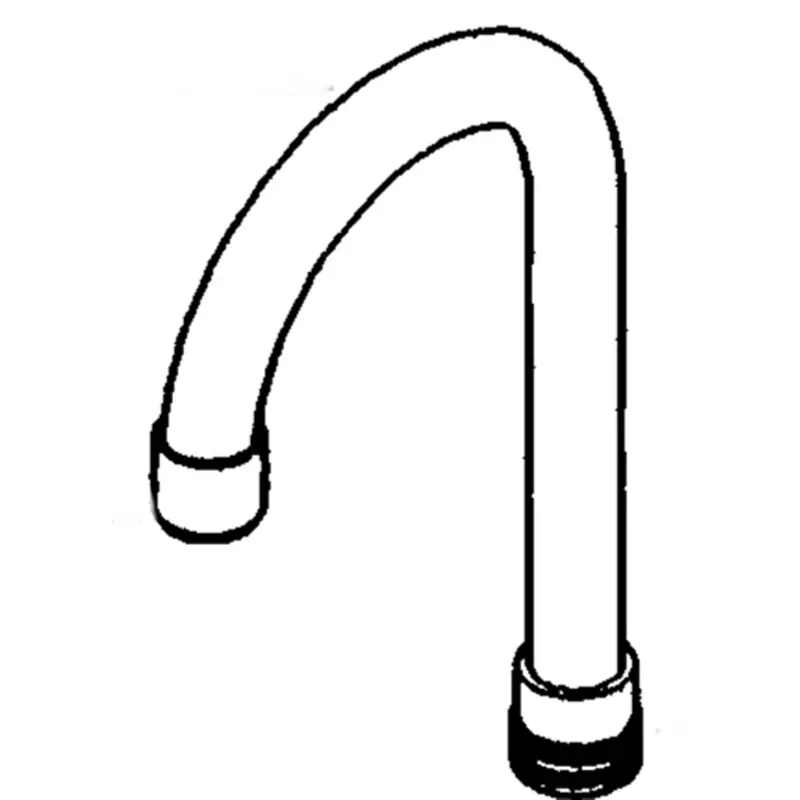 Commercial Swing Spouts (8" Reach, 5-3/4" Height)Chrome