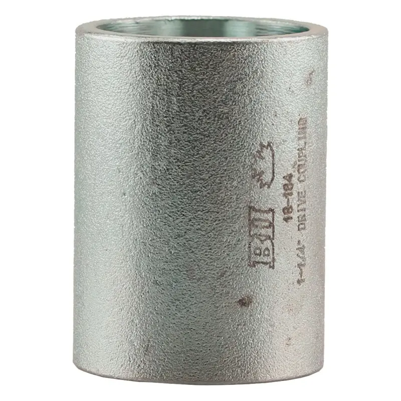 Boshart U18-184 Drive Coupling, 1-1/4 in, Stainless Steel, Galvanized