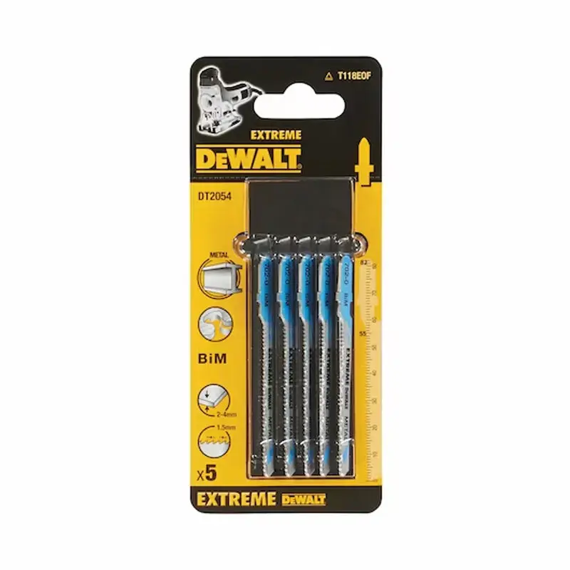 Jigsaw blade BIM for T118EOF | 76X50X1,5mm - pack of 5