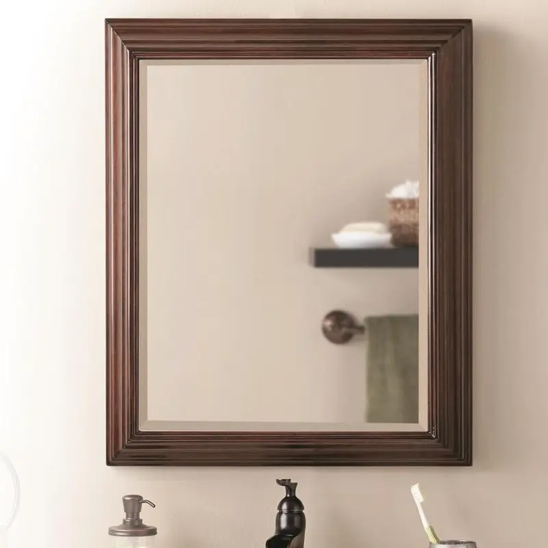 22.5-in x 27.5-in Rectangle Surface Mirrored Medicine Cabinet
