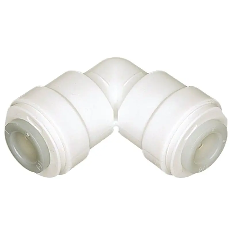 Watts PL-3032 Tube Elbow, 1/2 in, 90 deg Angle, Plastic, 150 psi Pressure