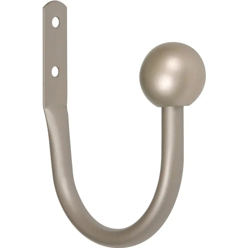 Kenney KN74981 Curtain Holdback, Metal, Antique Pewter